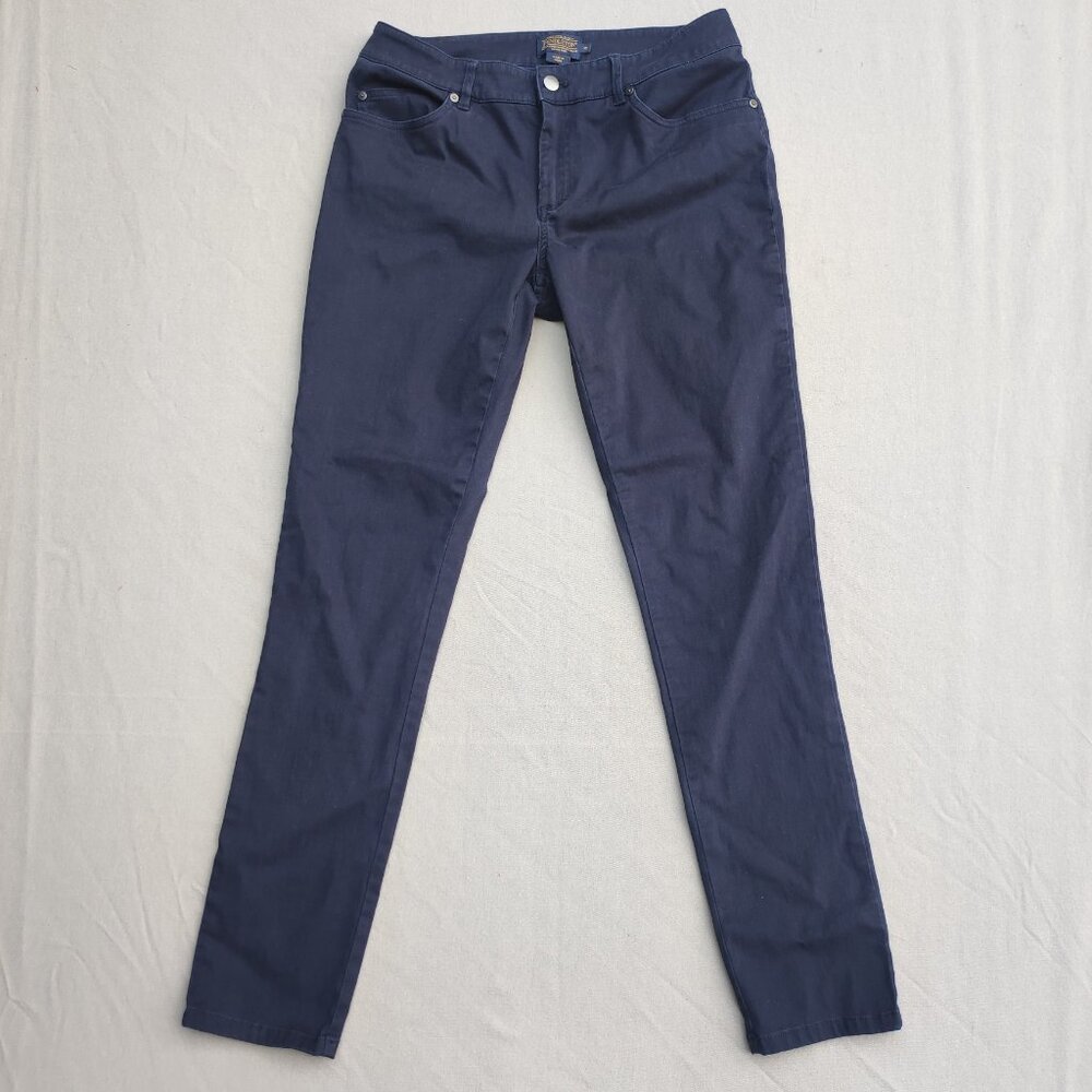 Pendleton pants women's size 10 navy blue colour casual skinny stretch